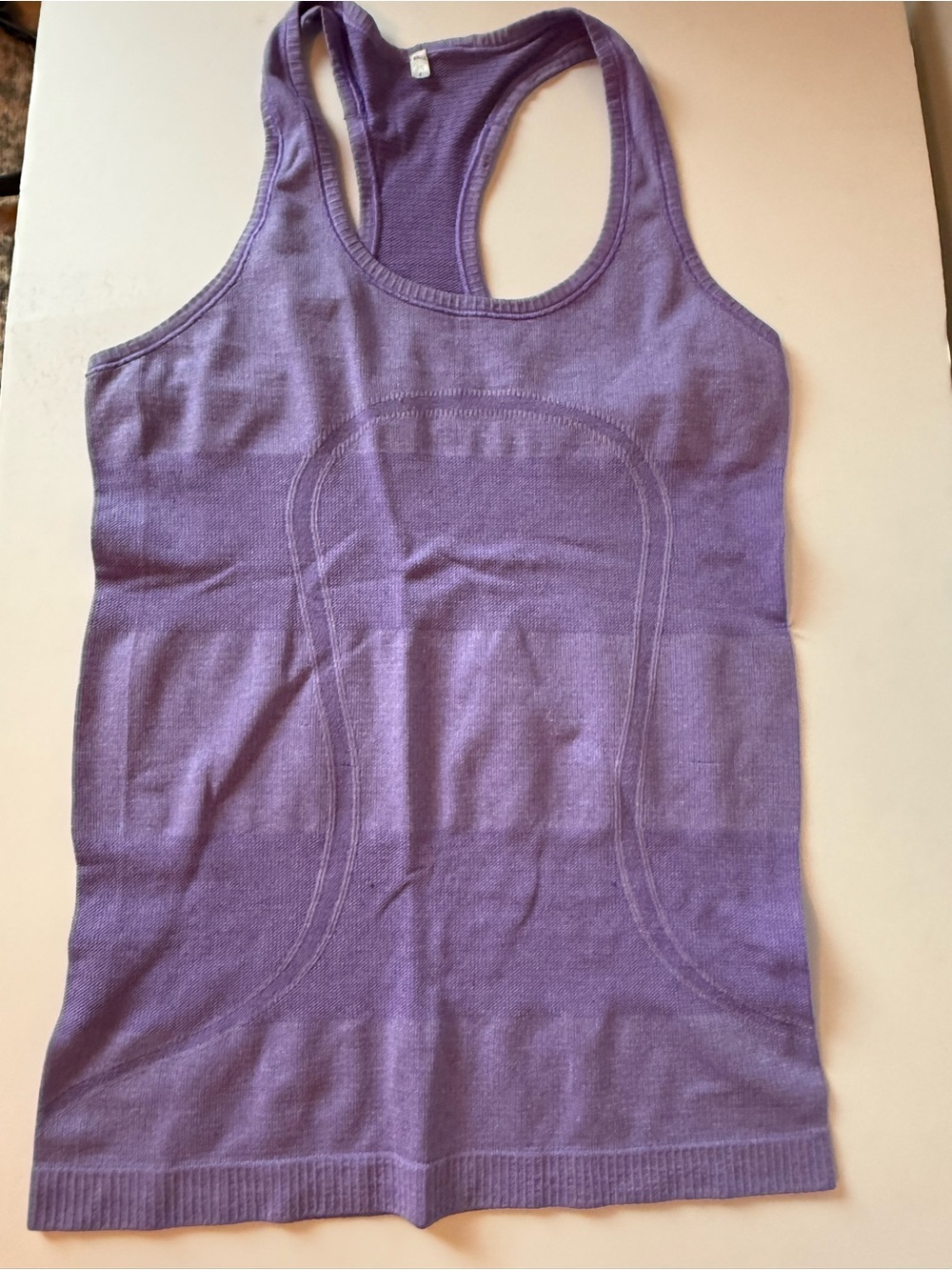 Lululemon Lavender Racerback Seamless Tank Top - Women